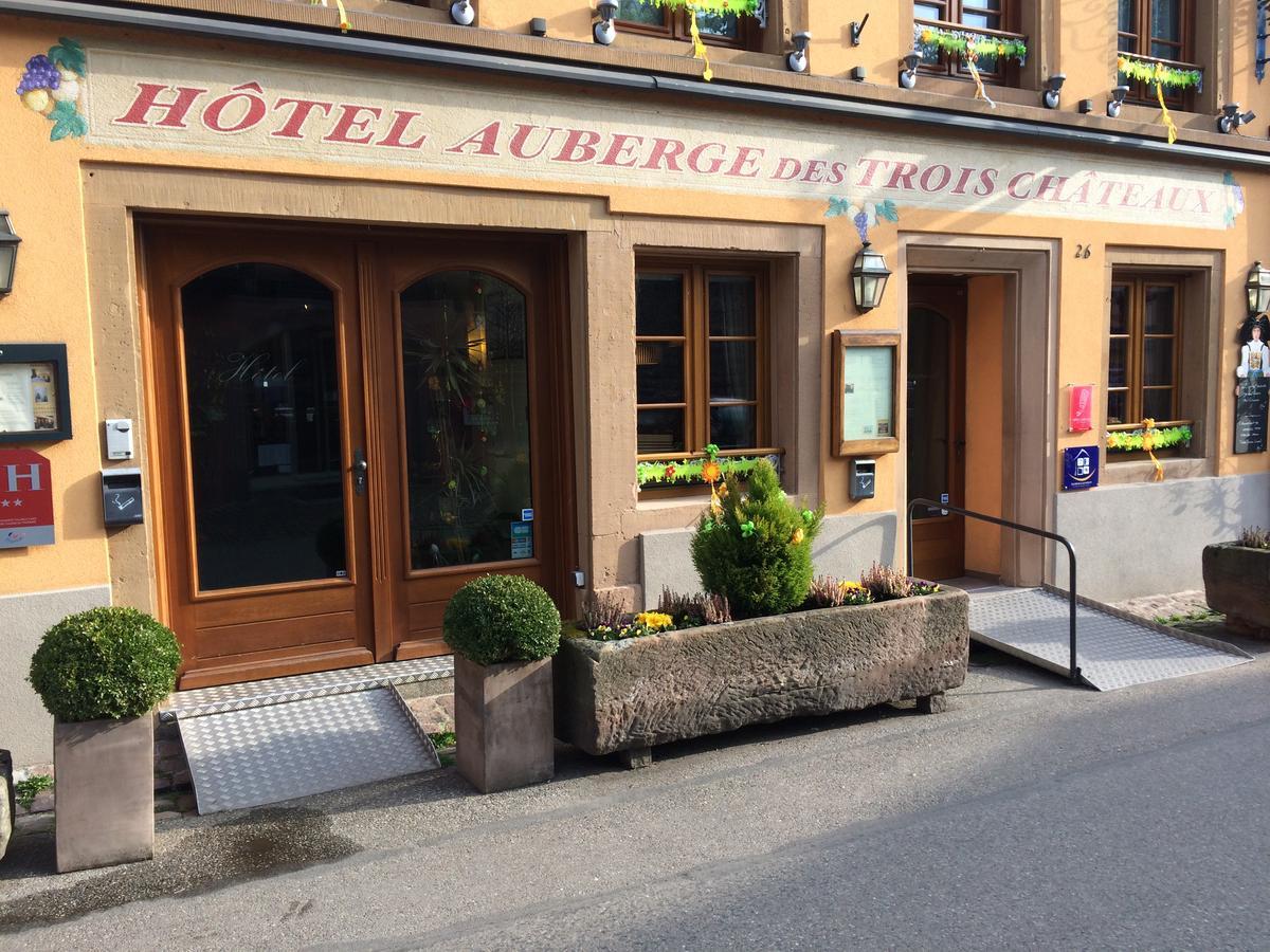Auberge Des Trois Chateaux Eguisheim Eksteriør billede