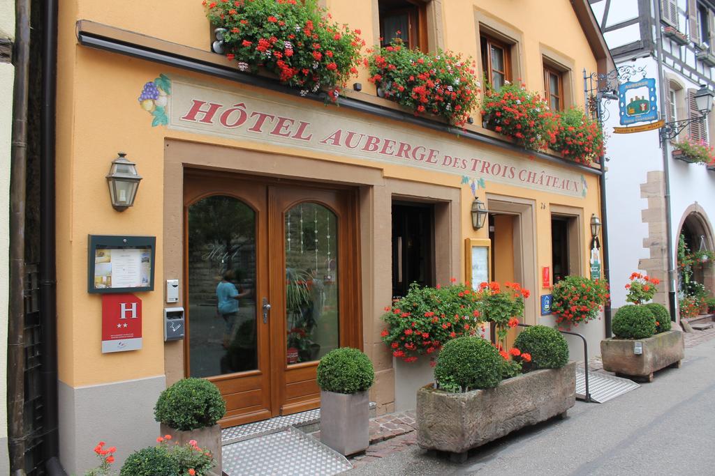 Auberge Des Trois Chateaux Eguisheim Eksteriør billede